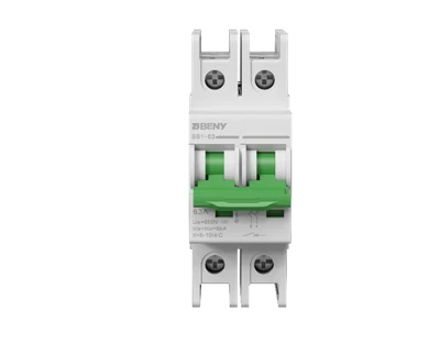 IP65 DC מיניאטורה מפסק 600V 63A 2POLE DC MCB SAA/ TUV מוסמך BB1-63